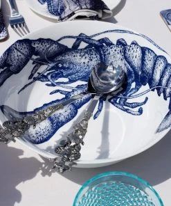 Fegg Hayes Bone China Lobster Serving Bowl Kitchen & Dining