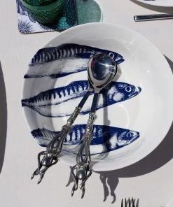 Fegg Hayes Bone China Mackerel Serving Bowl