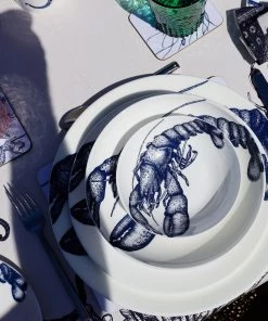 Fegg Hayes Bone China Lobster Dinner Plate