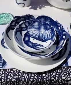 Fegg Hayes Bone China Crab Dinner Plate Kitchen & Dining