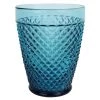 United Glass Teal Diamond Cut Tumbler New Arrivals