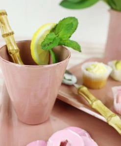 Argile Et Couleurs Provencal Ceramic Coffee Cup In Dusty Pink New Arrivals