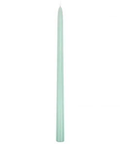 Graziani Accessories Tapered Lacquered Candle - Aqua