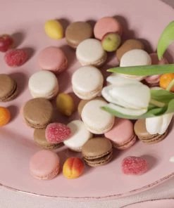 ARCUCCI CERAMICS Blush Pink Ceramic Oval Platter Kitchen & Dining