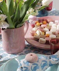 Argile Et Couleurs Kitchen & Dining Provencal Ceramic Jug In Blush Pink