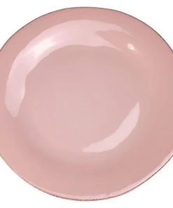 ARCUCCI CERAMICS Kitchen & Dining Blush Pink Ceramic Serving Plate