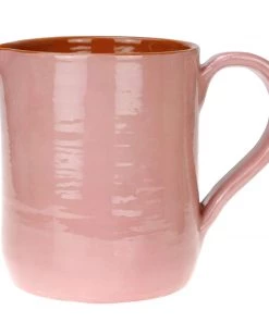 Argile Et Couleurs Kitchen & Dining Provencal Ceramic Jug In Blush Pink
