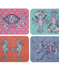 Orchard Melamine New Arrivals Byron Melamine Coasters, Set Of 4