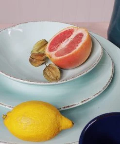 ARCUCCI CERAMICS Cerulean Ceramic Dinner Plate 9 ARCUCCI CERAMICS Cerulean Ceramic Dinner Plate