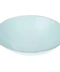 ARCUCCI CERAMICS Cerulean Ceramic Serving Bowl Kitchen & Dining