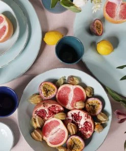 ARCUCCI CERAMICS Kitchen & Dining Cerulean Ceramic Pasta Bowl