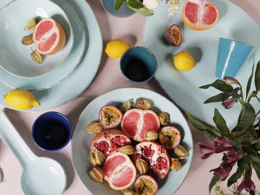 ARCUCCI CERAMICS Cerulean Ceramic Oval Platter Kitchen & Dining 3 ARCUCCI CERAMICS Cerulean Ceramic Oval Platter Kitchen & Dining