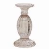 Light & Living Light Gold Glass Candle Holder Candles & Home Fragrance
