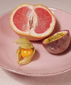 ARCUCCI CERAMICS Blush Pink Ceramic Pasta Bowl Kitchen & Dining