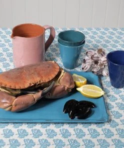 Argile Et Couleurs Provencal Ceramic Serving Tray In Provencal Blue Kitchen & Dining
