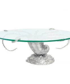Detail Products Pewter Octopus Cake Stand