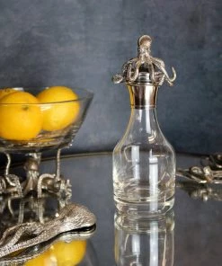 Detail Products New Arrivals Pewter Octopus Vinegar Bottle