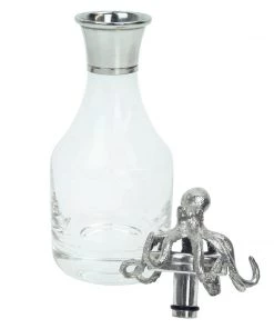 Detail Products New Arrivals Pewter Octopus Vinegar Bottle