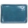 Argile Et Couleurs Provencal Ceramic Serving Tray In Teal Kitchen & Dining