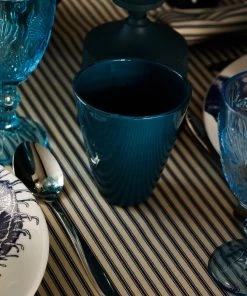 Argile Et Couleurs Provencal Ceramic Coffee Cup In Teal Kitchen & Dining