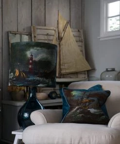 Magic Textiles Shipwreck Lighthouse Lampshade Homeware