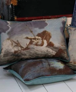 Magic Textiles Homeware Shipwreck Day Rectangle Cushion Cover