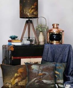 Magic Textiles Shipwreck Night Cushion Square Cover 10 Magic Textiles Shipwreck Night Cushion Square Cover