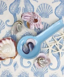 ARCUCCI CERAMICS Delft Blue Ceramic Spoon Kitchen & Dining