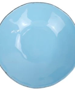 ARCUCCI CERAMICS Kitchen & Dining Delft Blue Ceramic Serving Bowl