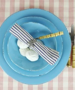 ARCUCCI CERAMICS Delft Blue Ceramic Dinner Plate