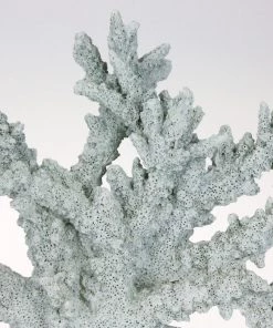 Coach House Pale Blue Resin Reef Branch Decorative 5 Coach House Pale Blue Resin Reef Branch Decorative