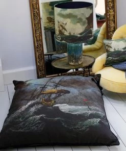 Magic Textiles Shipwreck Night Floor Cushion