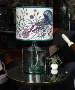 Jarapa Gillan Recycled Lamp Base In Clear Glass