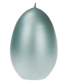 Ekhart Metallic Egg Candle - Glacier Candles & Home Fragrance
