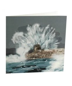 Skeet Print Storm Brewing Card