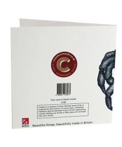 Skeet Print Stationery Crab Card