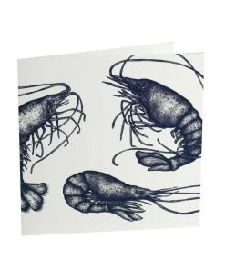 Skeet Print Prawn Card