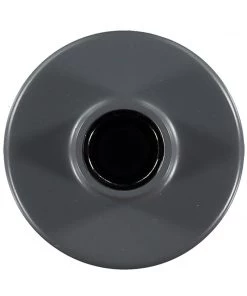 Design In Colour Small Gunmetal Grey Candleholder