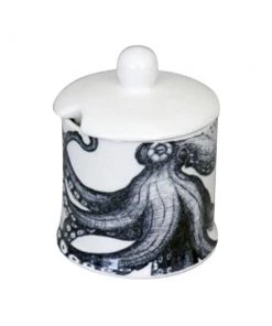 Fegg Hayes Kitchen & Dining Bone China Octopus Jam Pot