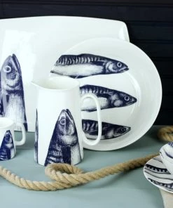 Fegg Hayes Bone China Mackerel Jugs 7 Fegg Hayes Bone China Mackerel Jugs
