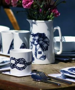 Fegg Hayes Kitchen & Dining Bone China Cornish Harbour Scene Jugs