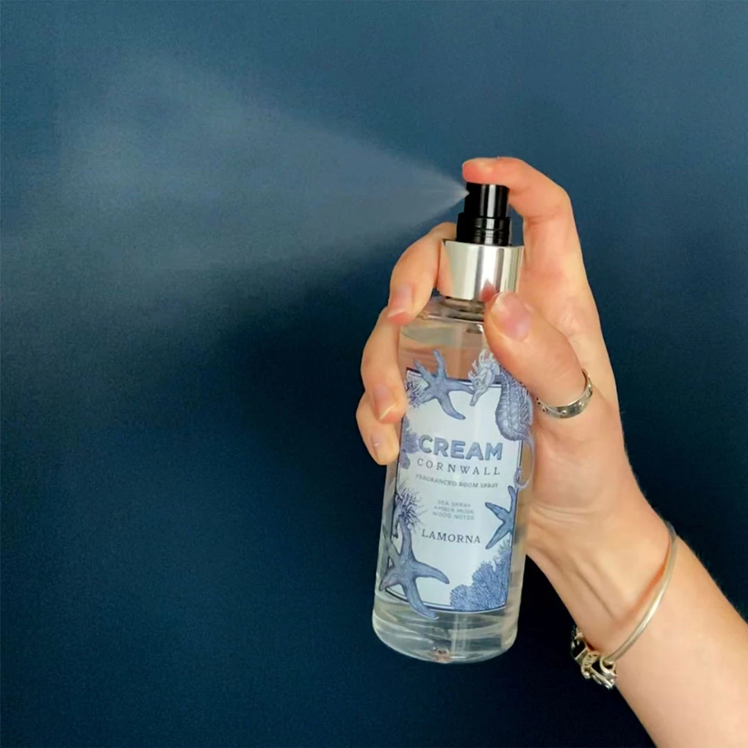 Cream Cornwall Accessories Fragranced Room Spray - Lamorna 4 Cream Cornwall Accessories Fragranced Room Spray - Lamorna