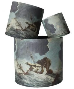 Magic Textiles Homeware Shipwreck Day Lampshade