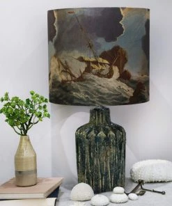 Magic Textiles Homeware Shipwreck Day Lampshade