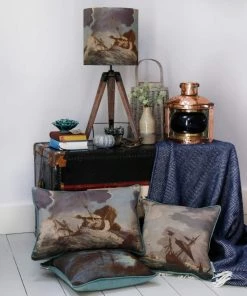 Magic Textiles Homeware Shipwreck Day Lampshade