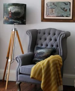 Magic Textiles Shipwreck Lighthouse Lampshade Homeware