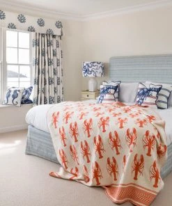 Magic Textiles Lobster Velvet Cushion Cover Homeware 9 Magic Textiles Lobster Velvet Cushion Cover Homeware