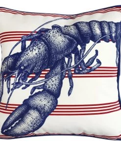 Magic Textiles Lobster Velvet Cushion Cover Homeware