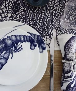 Magic Textiles Kitchen & Dining Lobster Napkin On Off White Organic Linen 5 Magic Textiles Kitchen & Dining Lobster Napkin On Off White Organic Linen