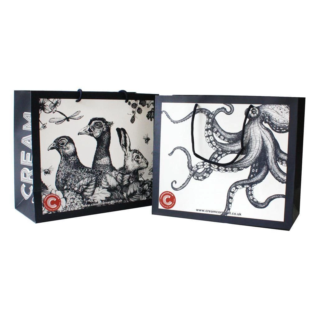 Cream Cornwall Luxury Gift Bag Gifting 2 Cream Cornwall Luxury Gift Bag Gifting